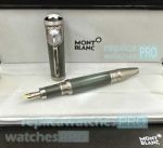 Best Quality Mont Blanc Writer's Edition Homage to Rudyard Kipling Pen Green Silver Fountain